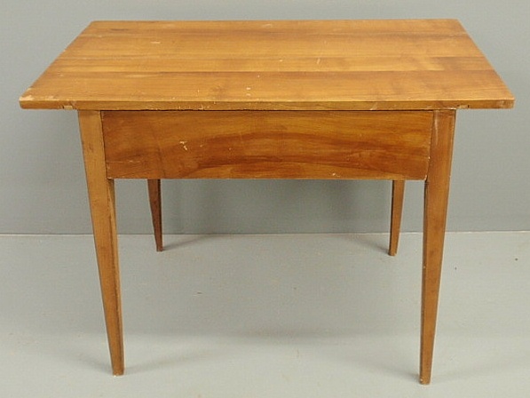 Cherry Biedermeier table with a
