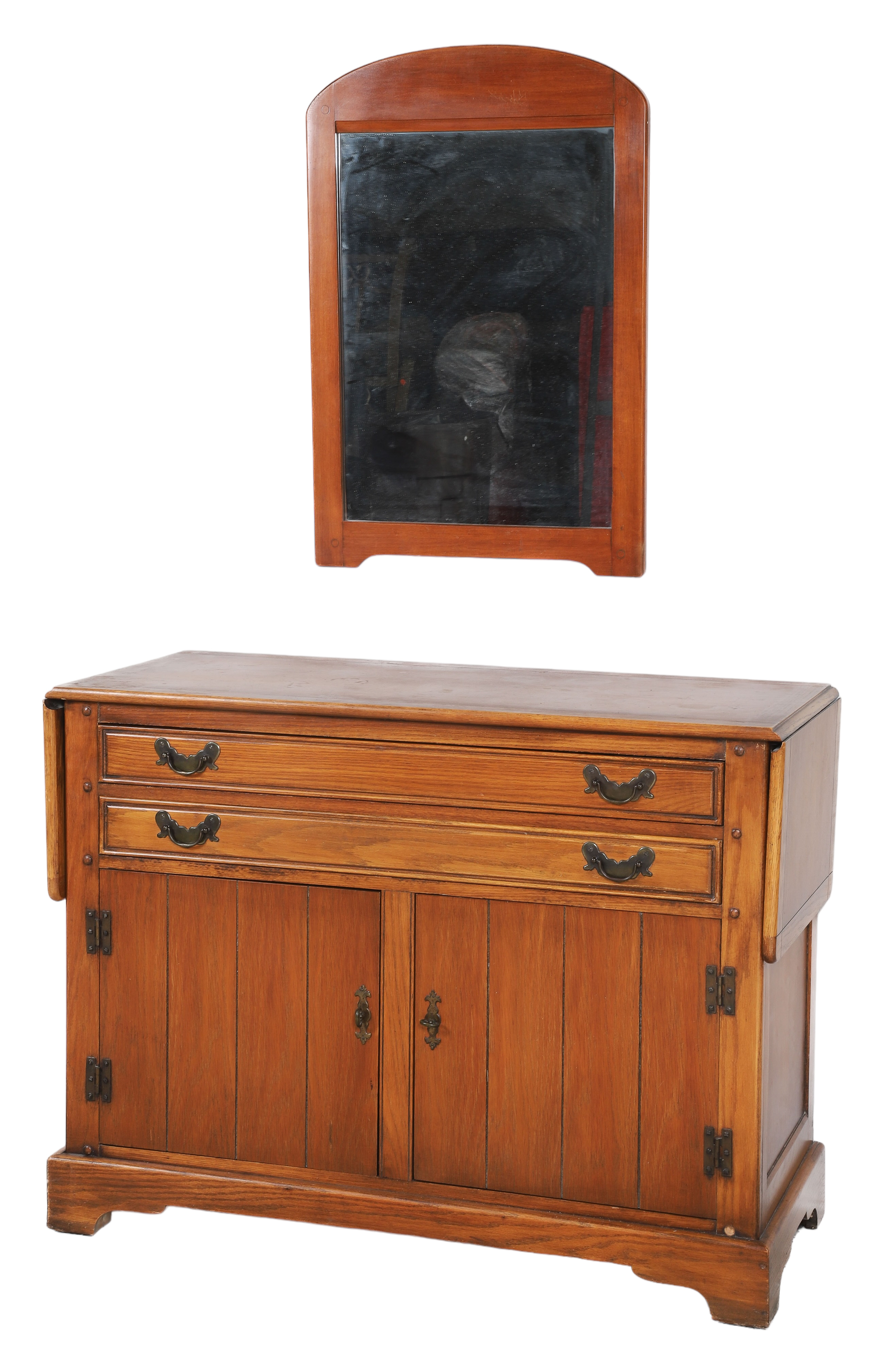 Cherry buffet with mirror, two long