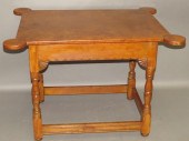 CHERRY CARD TABLEca. 1780; wit