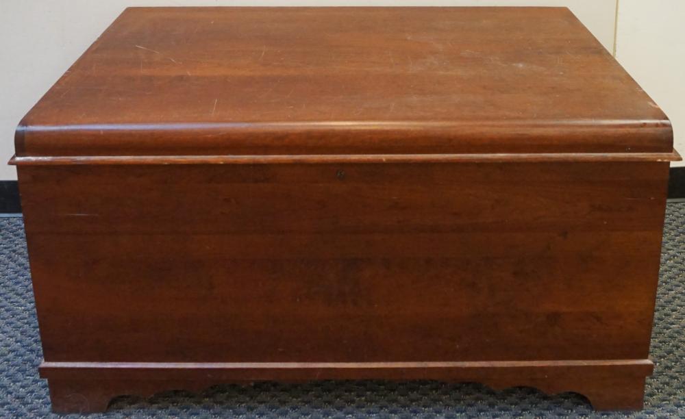 CHERRY CEDAR LINED BLANKET CHEST,