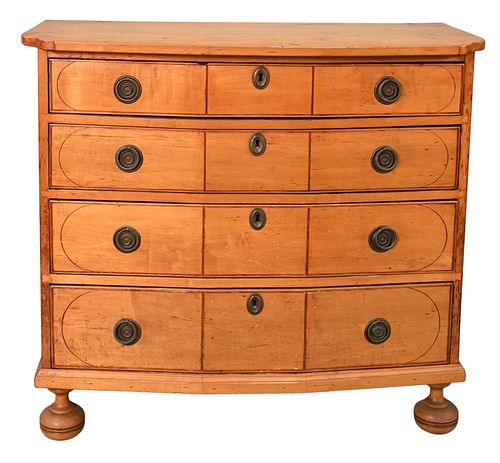 CHERRY CHEST OF FOUR DRAWERS,