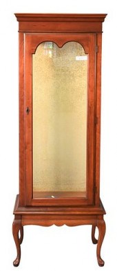 CHERRY CURIO CABINET, HEIGHT 6