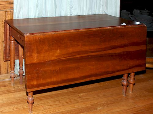 CHERRY DROP LEAF TABLEca 1875,