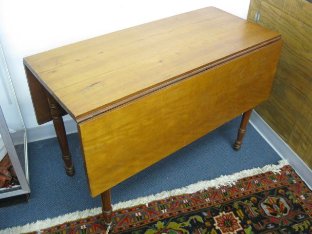 Cherry Dropleaf Table 19th century.