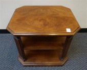 CHERRY FINISH SIDE TABLECherry