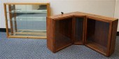 CHERRY HANGING CORNER CABINET