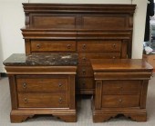 CHERRY KING SIZE BED, TALL DOU