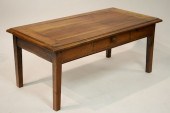 CHERRY ONE DRAWER COFFEE TABLE