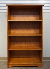 CHERRY OPEN BOOKSHELF, H: 54-3