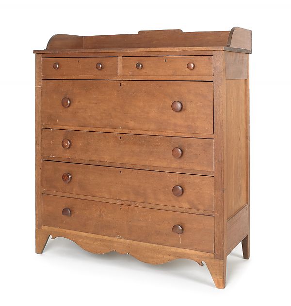 Cherry or applewood chest of