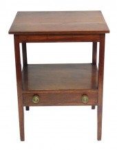 CHERRY SIDE TABLE WITH SINGLE