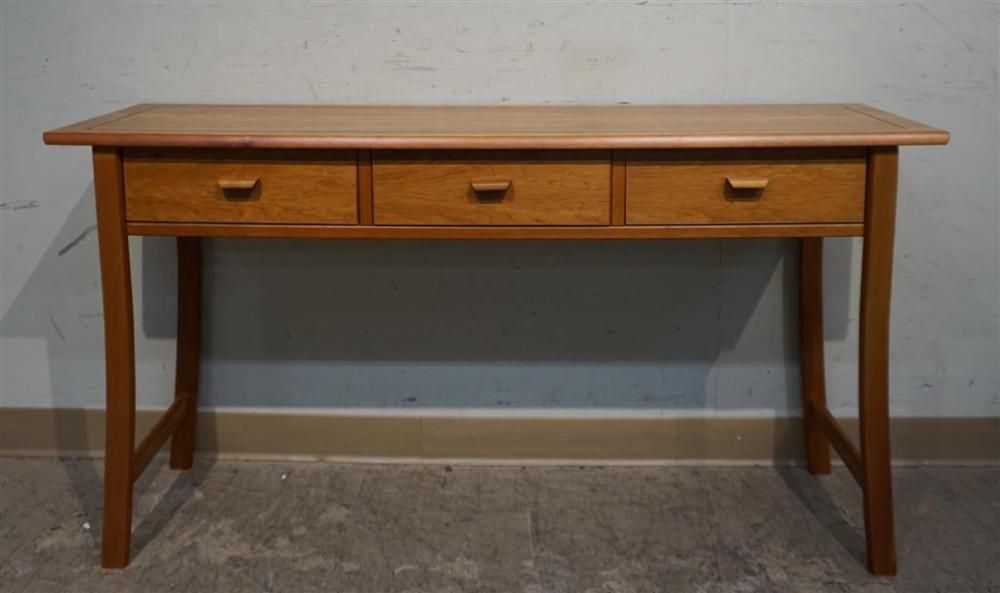 CHERRY SOFA TABLE, H: 28-1/2; L: