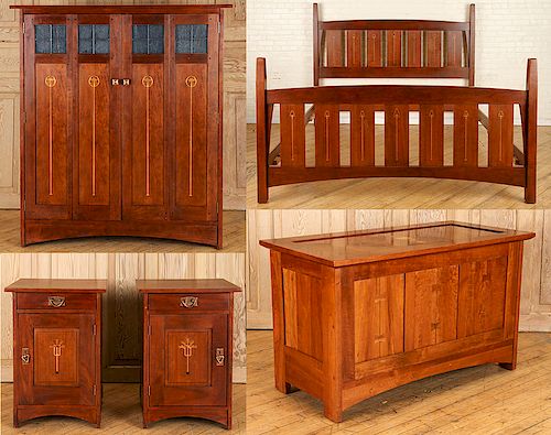 CHERRY STICKLEY BEDROOM SUITE