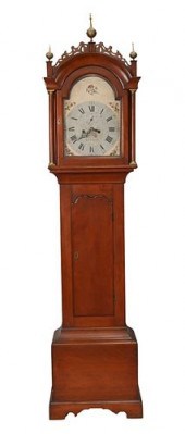 CHERRY TALL CASE CLOCKCherry T