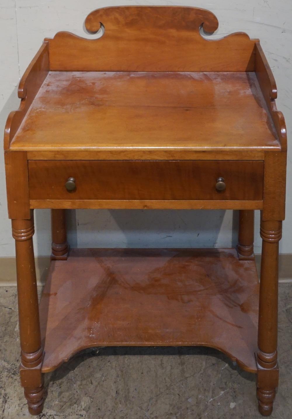CHERRY WASH STAND, 19TH CENTURY, 27