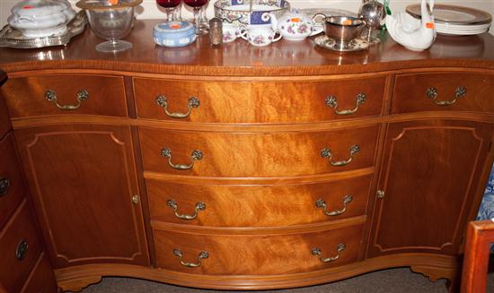 Cherrywood eight-piece Federal