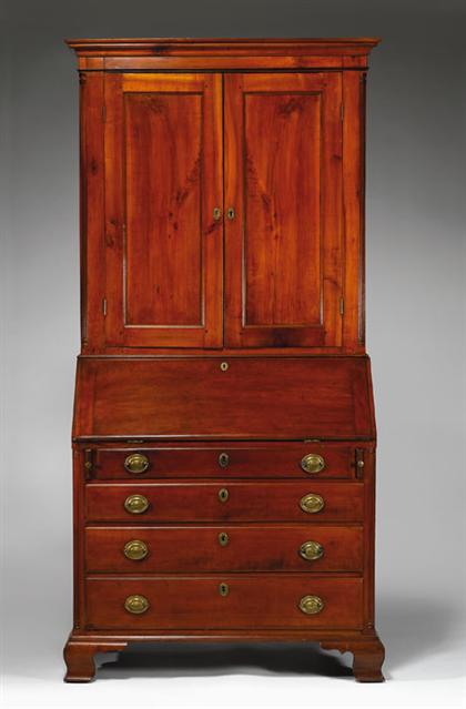 Cherrywood slope front desk with