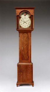 Cherrywood tall clock    berna