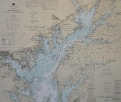 CHESAPEAKE BAY, SANDY POINT TO