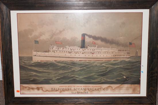 [Chesapeake Bay Steamships] A. Hoen