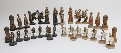 CHESS SET, SWISS OR ITALIAN,