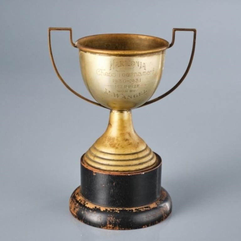 CHESS TROPHY CUP - CAN SHIP