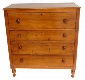 CHEST OF DRAWERS, AMERICAN, 19