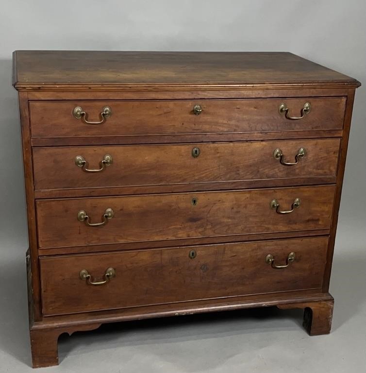 CHEST OF DRAWERS CA. 1800; IN