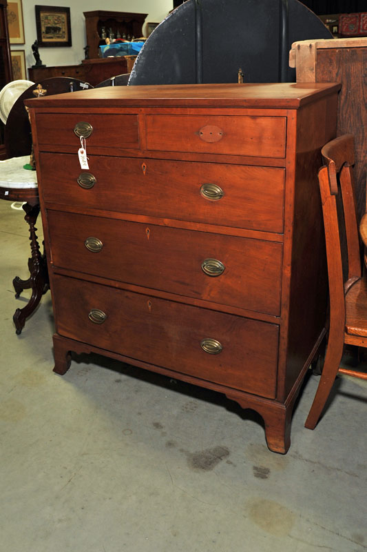 CHEST OF DRAWERS. Cherry with