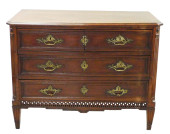 CHEST OF DRAWERS, CONTINENTAL,