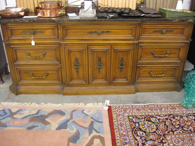 Chest of Drawers faux marble top