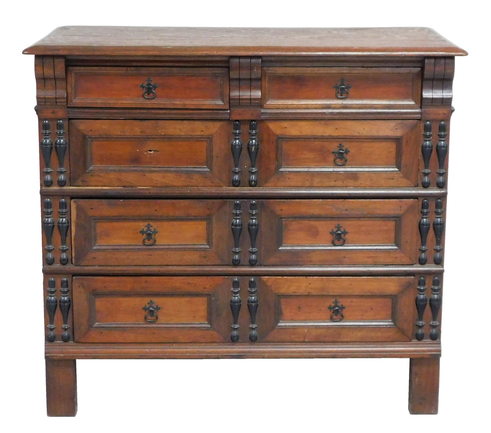 CHEST OF DRAWERS, PILGRIM STYLE,