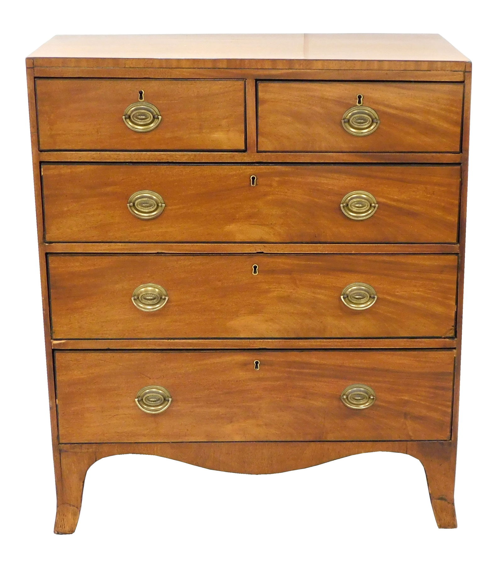 CHEST OF DRAWERS, TWO OVER THREE,