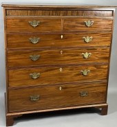 CHEST OF DRAWERSca. 1820; in m