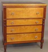 CHEST OF DRAWERSca. 1835; mixe