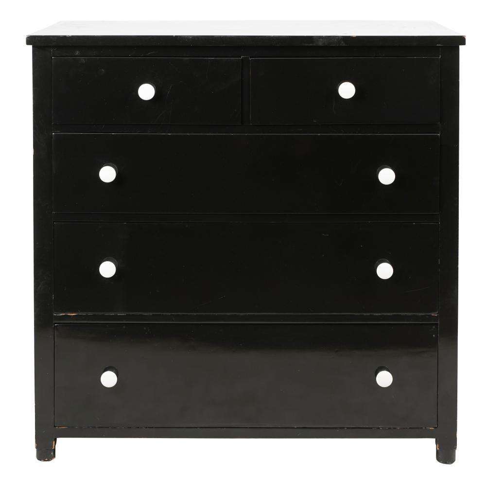 CHEST OF DRAWERSmodern; dark