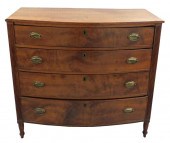 CHEST OF FOUR DRAWERS, AMERICA