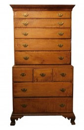 CHEST ON CHEST, 18TH C., AMERI