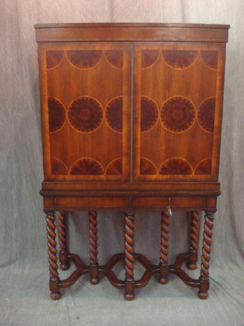 Chest on Stand with Inlay and Twist