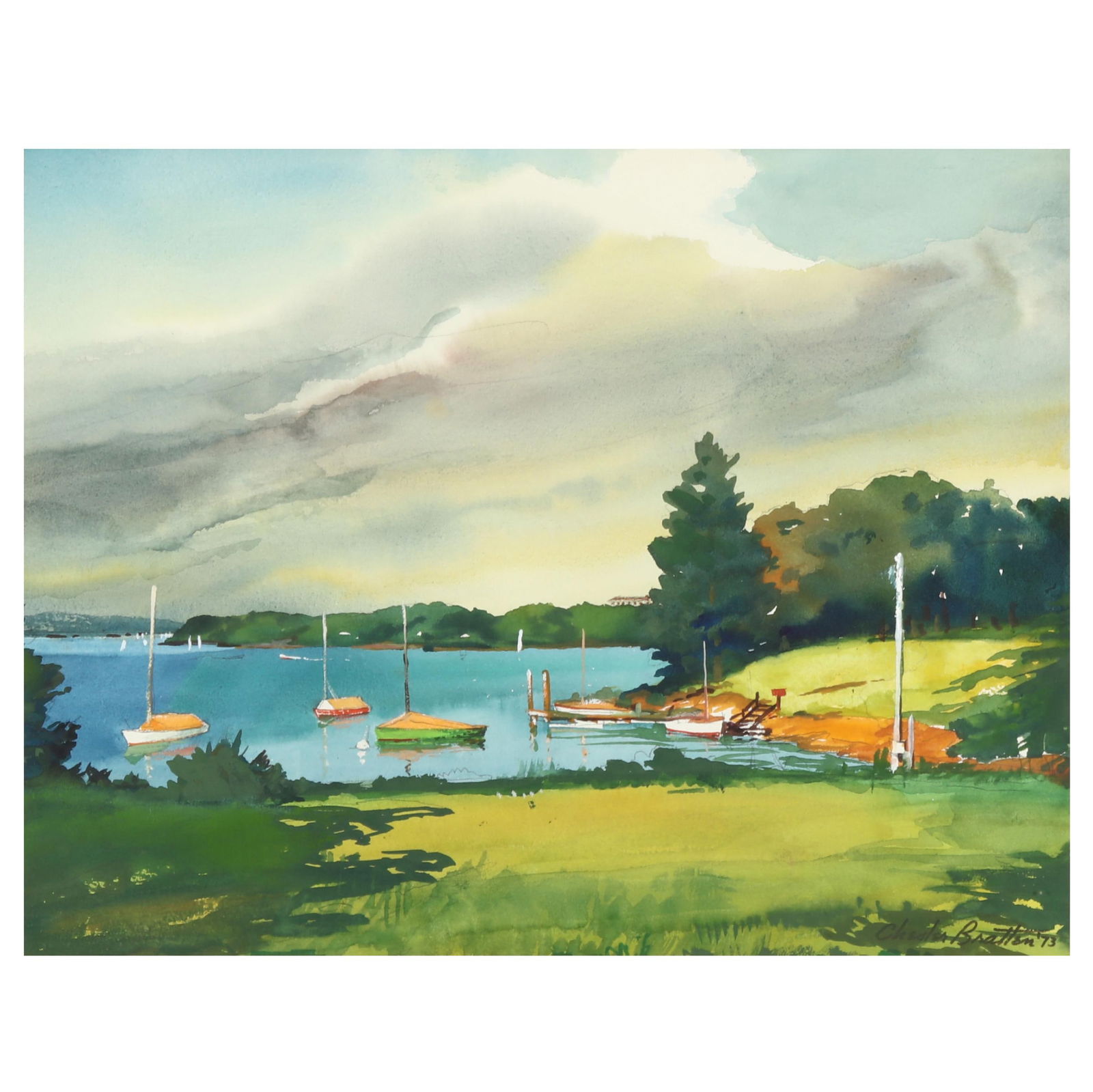CHESTER BRATTEN (AMERICAN,