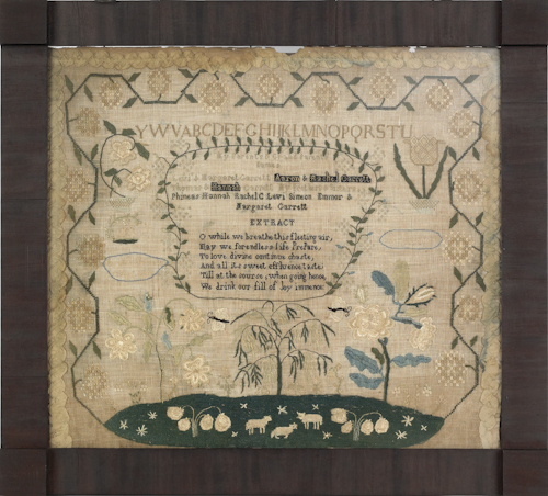 Chester County Pennsylvania silk on