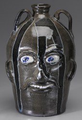 Chester Hewell Face Jug (Gills