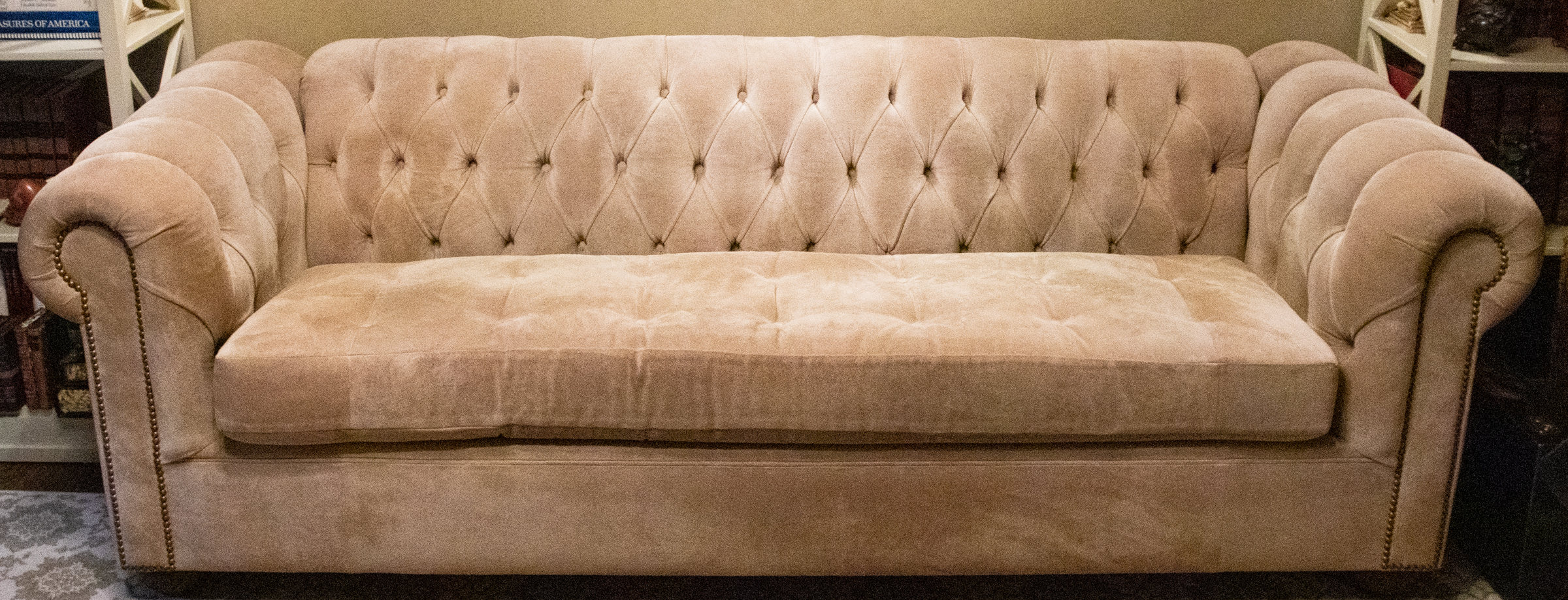 CHESTERFIELD LIGHT GREEN SOFA