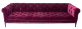 CHESTERFIELD MANNER BURGUNDY V