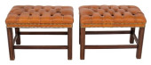 CHESTERFIELD STYLE TUFTED LEAT