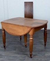 CHESTNUT DROP LEAF DINING TABL