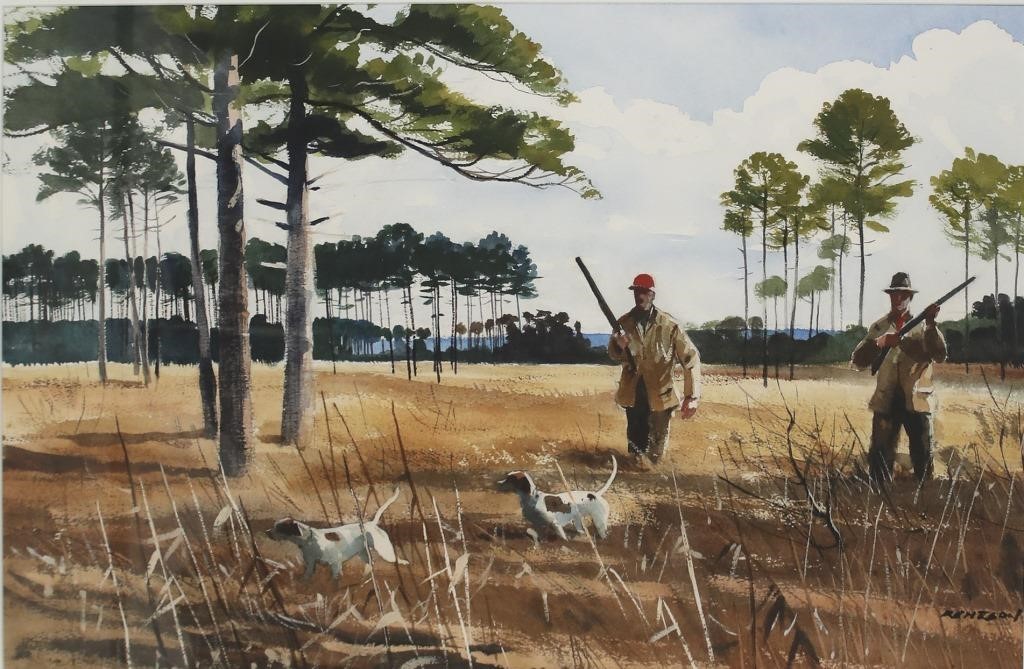 CHET RENESON (B. 1934)On Point