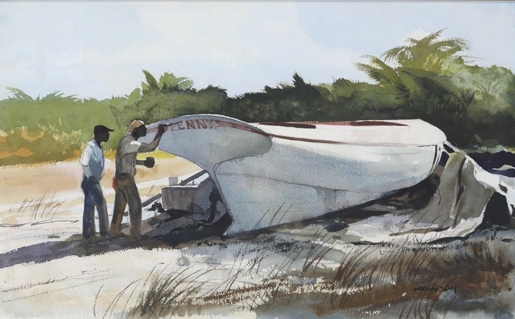 CHET RENESON (B. 1934)Penny