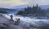 CHET RENESON (B. 1934)River Lu