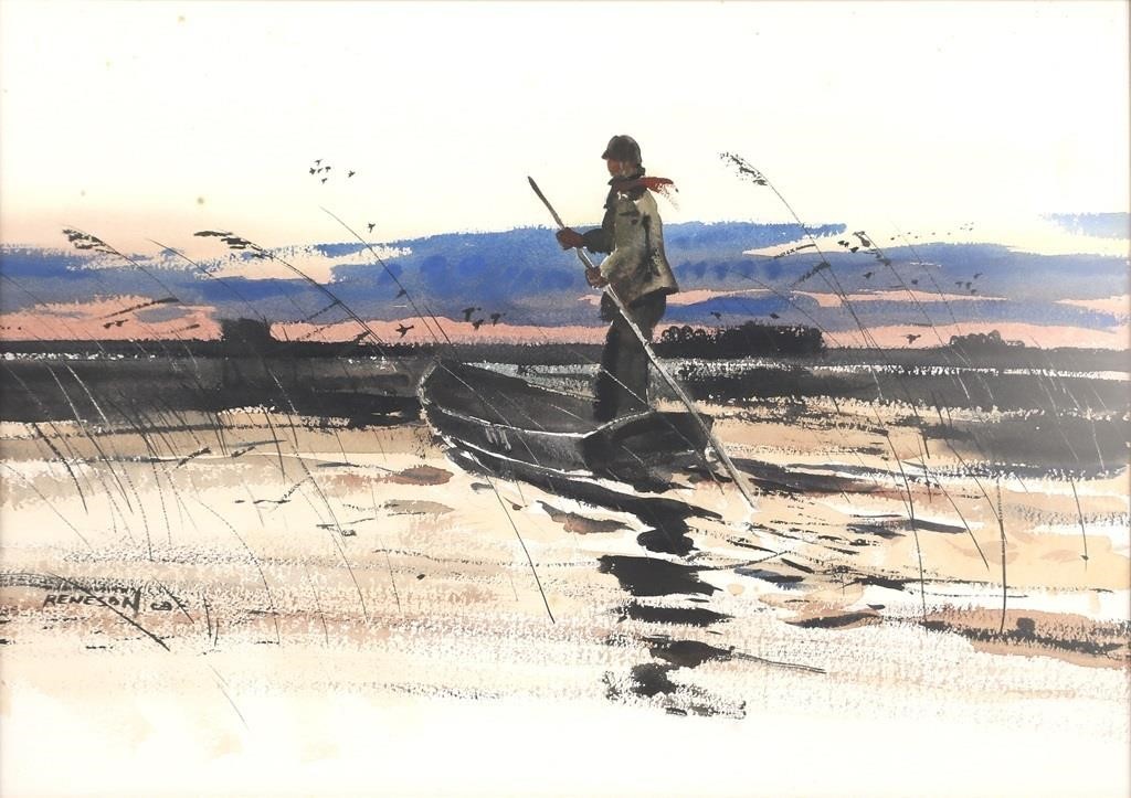 CHET RENESON (B. 1934)Two